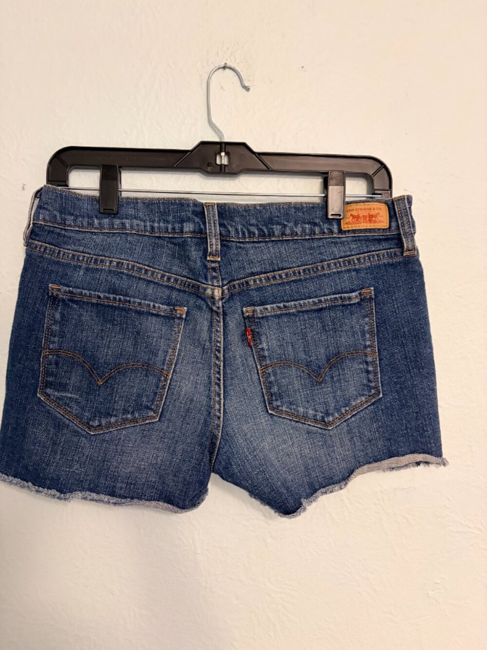 Levi’s 524 Low Rise Cut Off Denim Shorts Y2K Festival Western Coastal Cowgirl